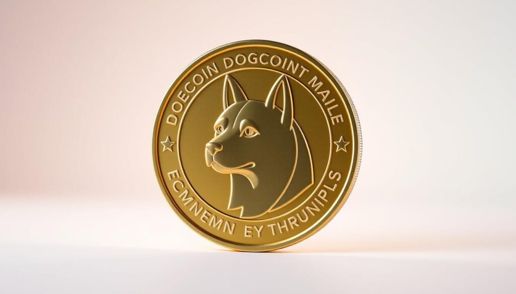 Dogecoin cryptocurrency token supply