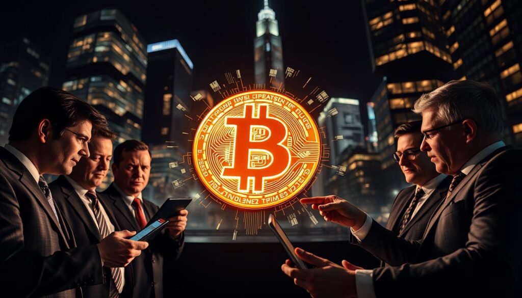 Institutional investors' impact on Bitcoin price