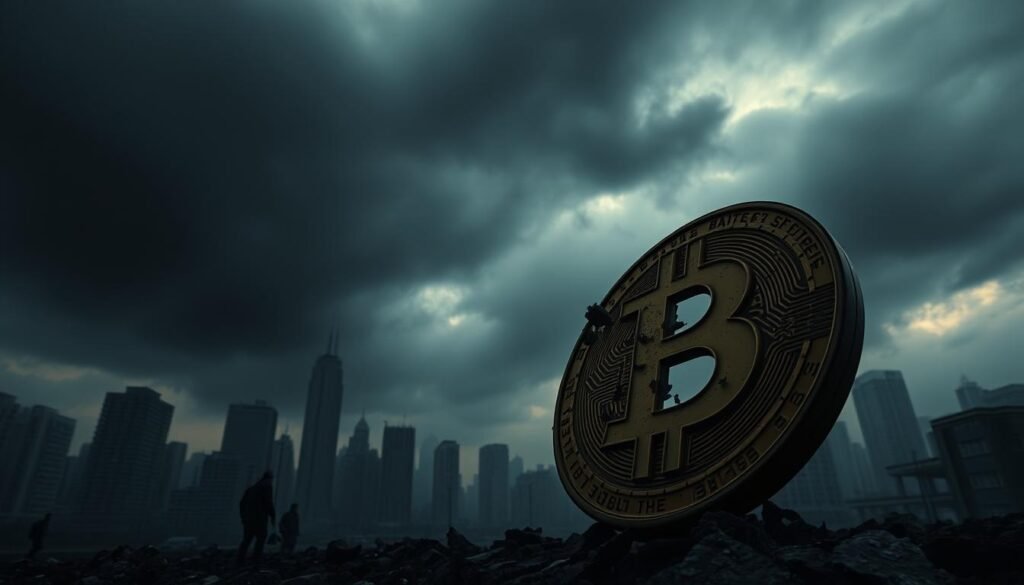 Negative Bitcoin Price Scenario