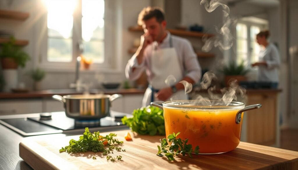 healthy cooking with stock